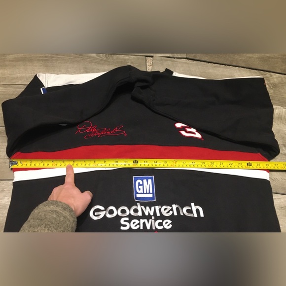 Vintage Chase Authentics Dale Earnhardt NASCAR Sweatshirt Pullover Size XLarge - Picture 5 of 11